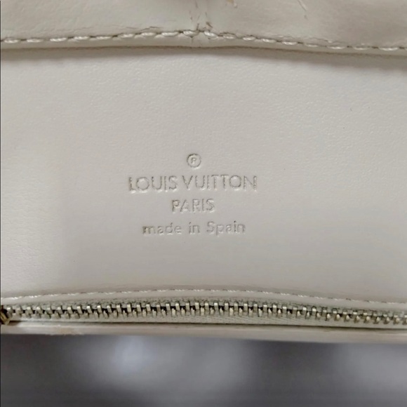 Authentic Louis Vuitton Handbag/Shoulder Bag Houston Yellow Vernis - Picture 9 of 12